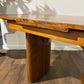 Art Deco Inlaid Walnut Draw Leaf Dining Table
