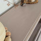 Unique Vintage Hand-painted Dusky Pink Tall Sideboard, Cabinet, Console