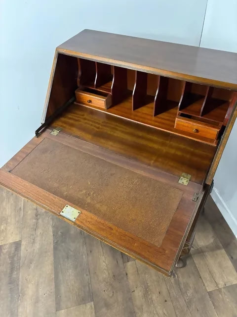 Vintage Queen Anne Style Walnut Bureau – Northampton Cabinet Company
