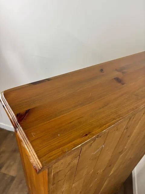 Contemporary Pine Open Bookcase