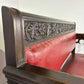 Victorian Carved Oak Gothic Revival Bench Settle