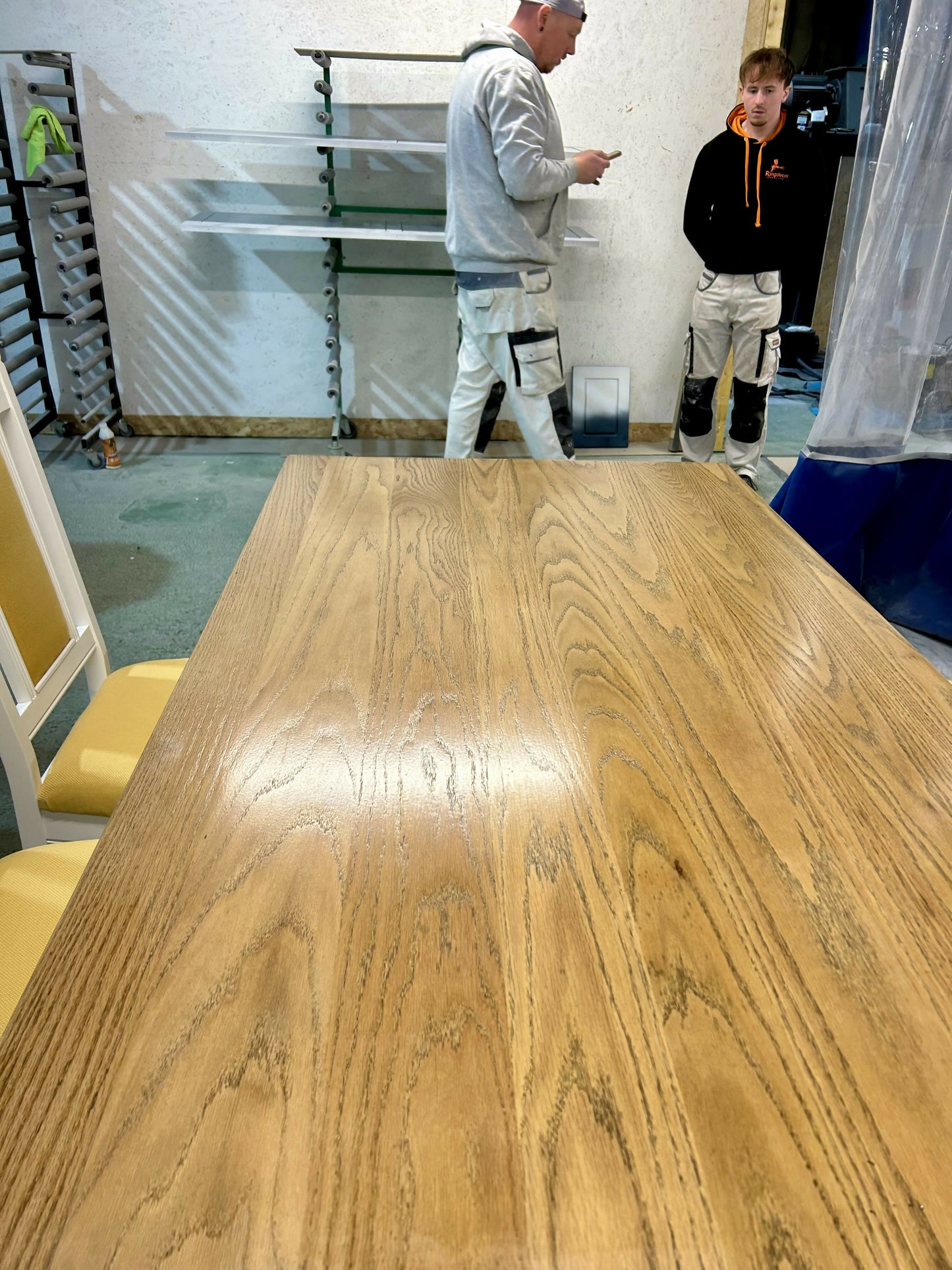Vintage Oak table and 4 chairs
