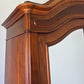 Wardrobe Antique French Two Door Mahogany Mirrored Carved Armoire LOT 6152