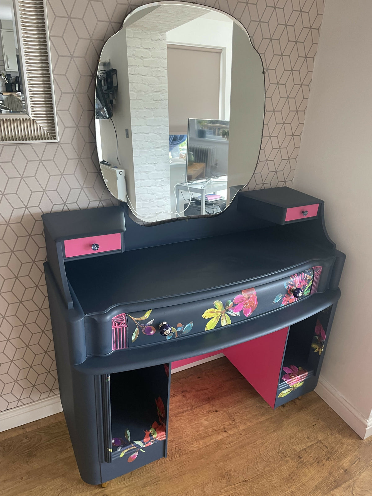 Beautiful Up-cycled Antique Dressing Table