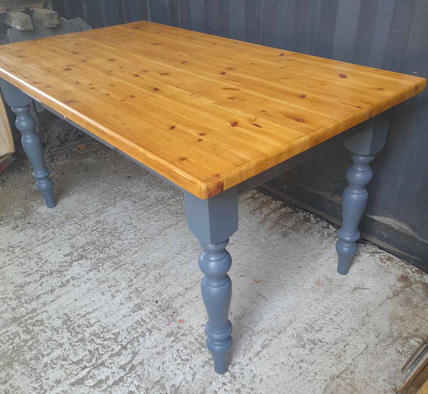 Vintage Pine Farmhouse Table