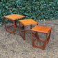 Vintage 1960's G Plan Astro Teak Nest Of Tables