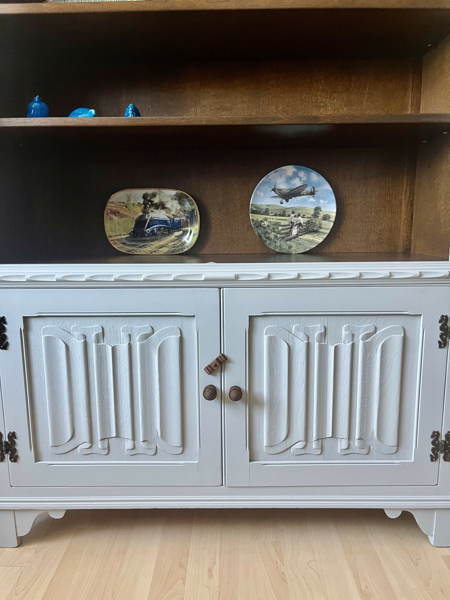 Vintage Jaycee Oak, Cabinet, Bookcase, Display