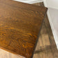 Reproduction Oak Lowboy Console Table
