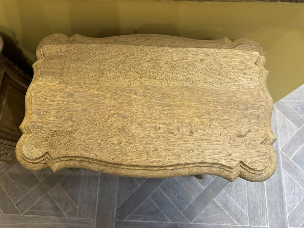 Pretty Pair French Oak Shelves