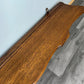 Coat Rack Antique French Style Oak Wall Shelf 6 Hooks Carved Hall Stand LOT 3511