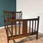 Edwardian Mahogany Inlaid double bed stead4