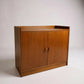 Mid Century Danish Cupboard | Vintage Teak Cabinet Storage Unit