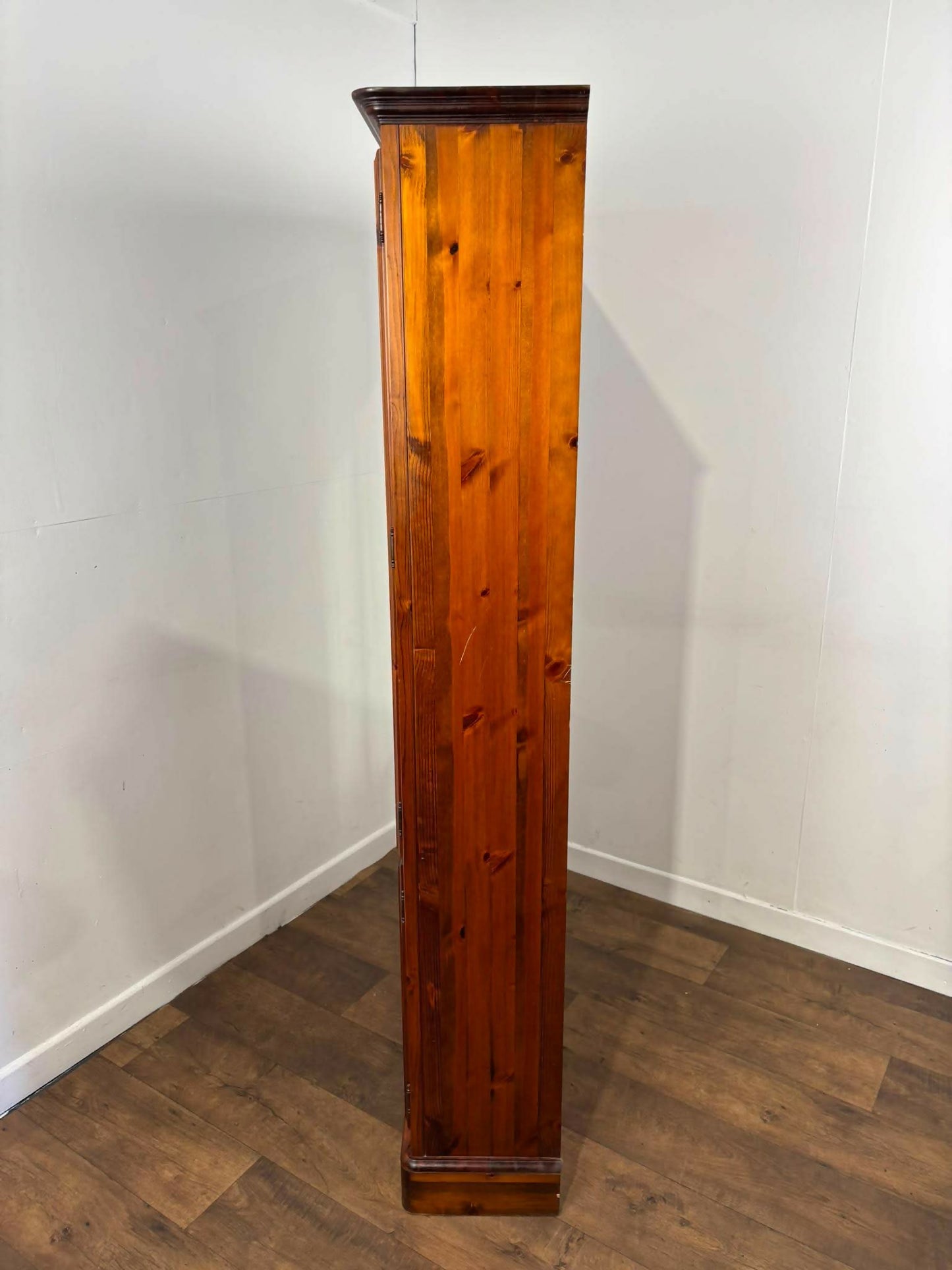 Contemporary ‘Ducal’ Pine Glazed Bookcase