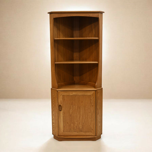 Genuine Ercol Windsor Corner Cabinet Light Finish Model 743 FREE UK Delivery