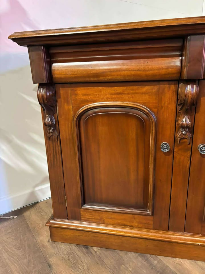 Waring & Gillow Mahogany Victorian Style Sideboard
