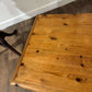 Rustic Stripped Pine Blanket Box