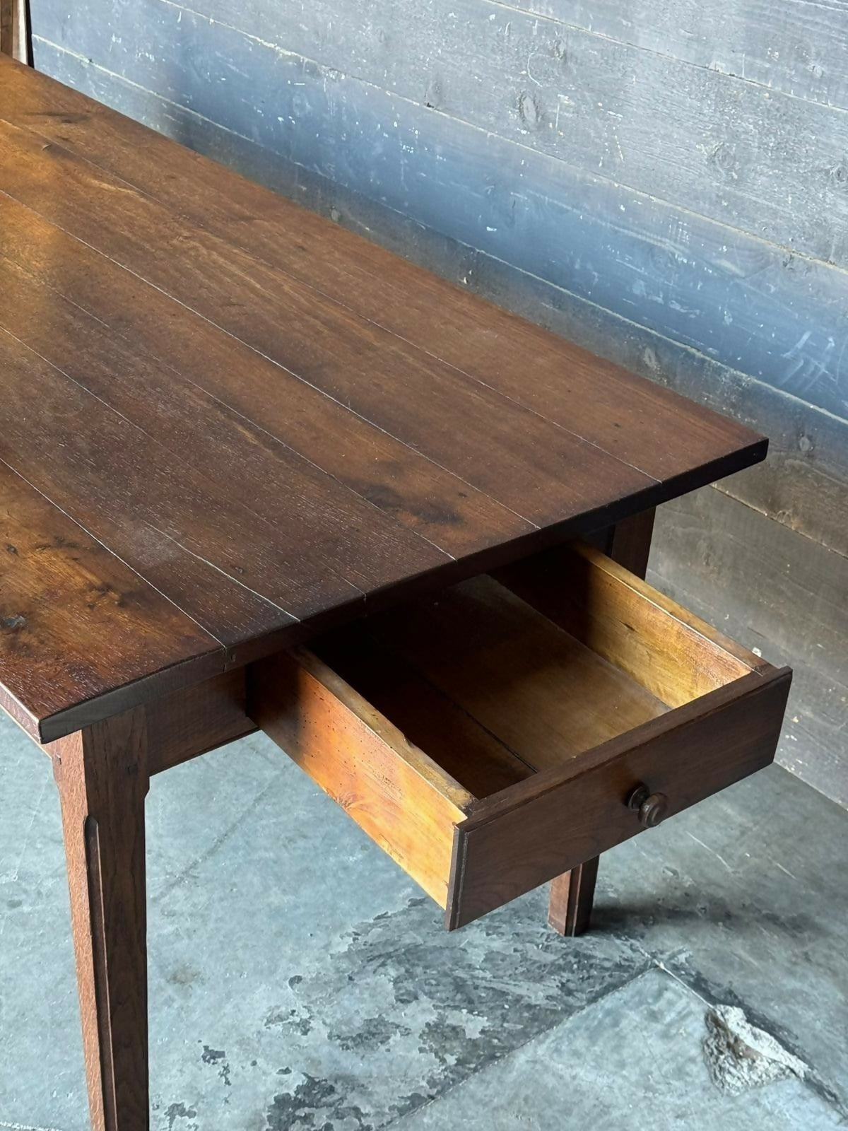 French Oak Normandy Farmhouse Kitchen Dining Table