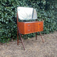 Vintage 1960's Danish Teak Vanity Table