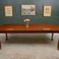 7.5 ft Solid Mahogany Dining Table - 8 Seater - Rectangular - Queen Anne Style