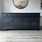 Old Charm 'Off Black' Antique Carved Sideboard