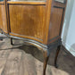 Edwardian Mahogany Serpentine Fronted Display Cabinetnn
