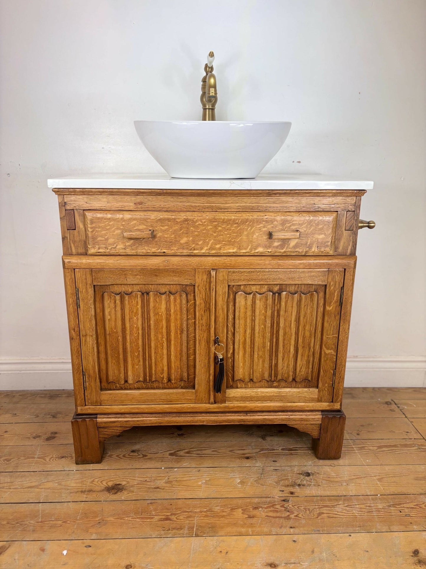 Vintage Bathroom Vanity Unit Made to Order Vanity Unit Custom Made Bathroom Furniture Antique Traditional Bathroom Washstand Basin Unit