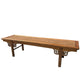 Antique Chinese Qing Dynasty-style bench / low table
