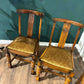 Vintage Honey Oak Dining Chairsnn