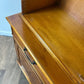 Reproduction Yew Wood Bookcase