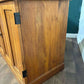 Contemporary Oak Two Door Cabinetxc