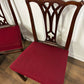 Vintage Set of Four Georgian Style Mahogany Dining Chairs