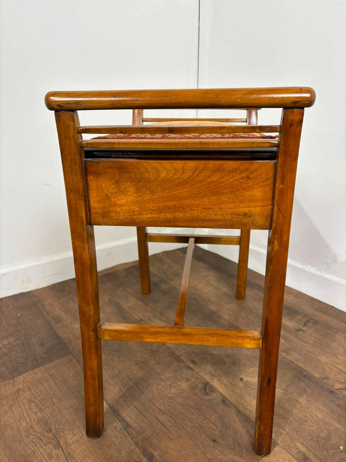 Edwardian Mahogany Piano Stool