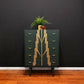 Mid Century modern Drawers,Green and Gold Chest of Drawers.