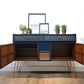 Blue Nathan sideboard, cocktail cabinet