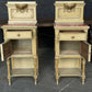 Wonderful Pair French Bedside Cabinets