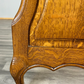 Bed Vintage French Louis XVI Oak Double Bed Frame Carved Headboard LOT 3699