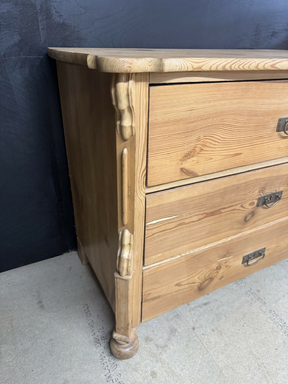 Pine 3 Drawer Chest of Drawers