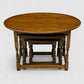 Old Charm Oval Nest of Tables in Light Oak Model 1990 VGC FREE UK Delivery. SBR10567/1006E