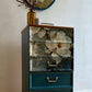 Chest of Drawers G- Plan Hand -Painted in Deep Teal