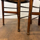 Pair of Edwardian Arts & Crafts Inlaid Mahogany Parlour Chairs