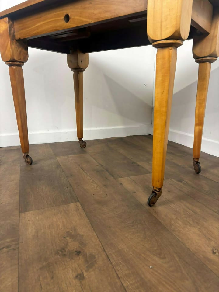 Vintage Stripped Oak Side Table