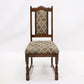 4 Dining Chairs Old Charm Tudor Brown #2067 Whempstead Fabric FREE* UK Delivery. SBR9545/1109D