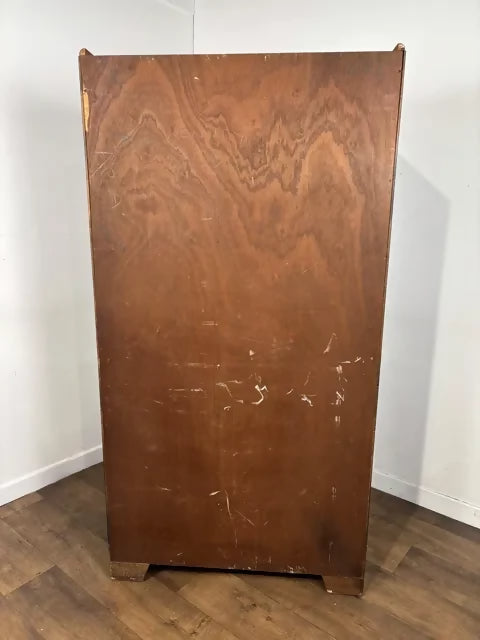 Vintage Oak Fitted Gents Wardrobe
