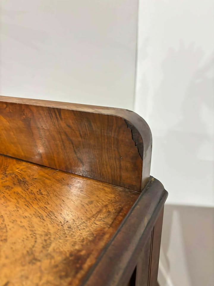 Vintage Burr Walnut Writing Desk