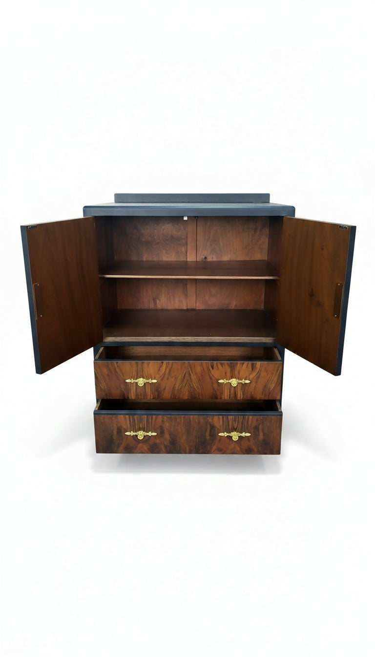Upcycled 1940's Art Deco Tallboy