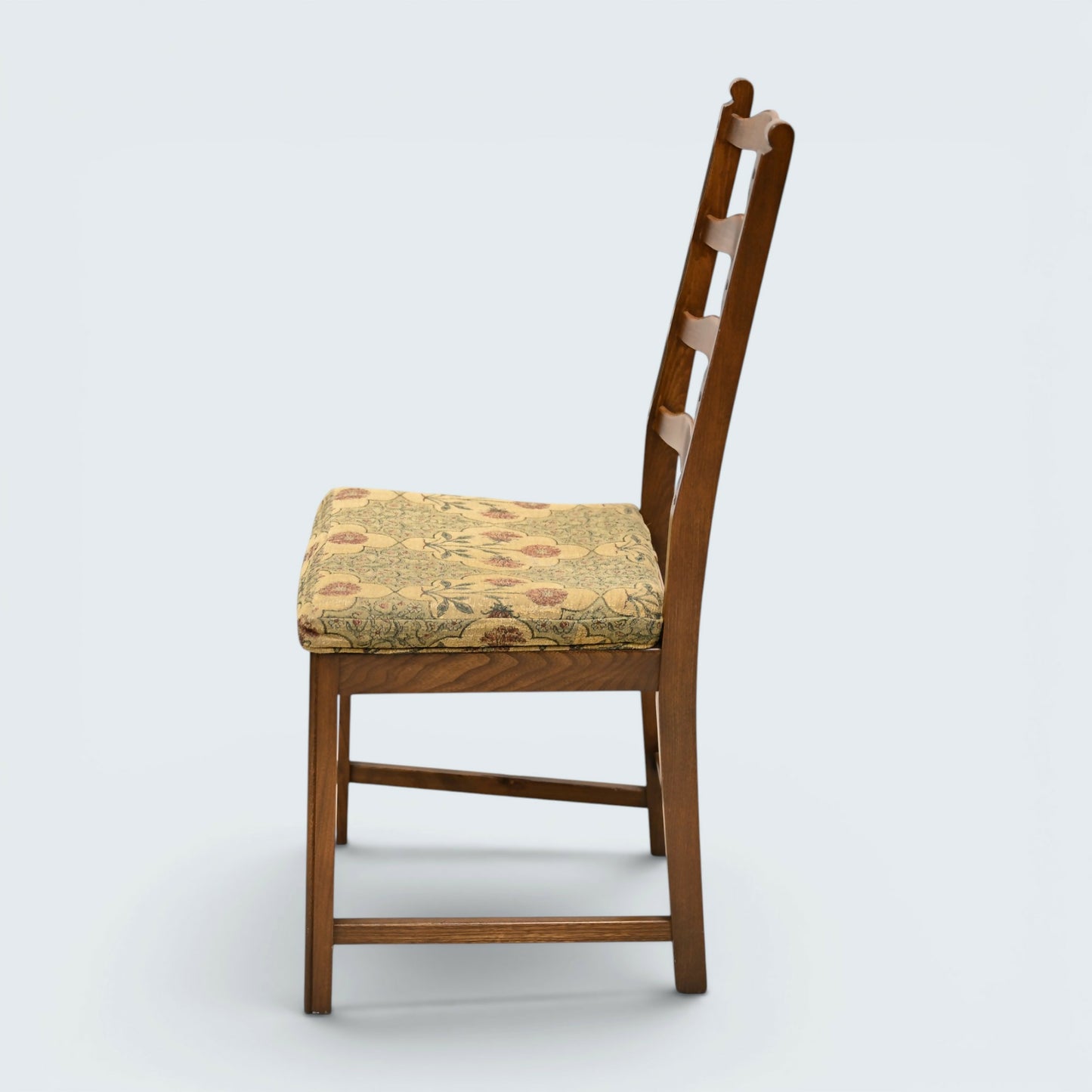 6 Ercol Dining Chairs 1970s Ladderback Cushions FOC FREE Nationwide Delivery*