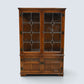 Old Charm Display Cabinet 3 Shelves Tudor Brown Finish #2155 FREE UK Delivery*