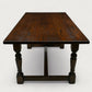 Old Charm Exeter Solid Oak Dining Table Tudor Brown VGC Seats 8 FREE UK Delivery. SBR10334/1504E