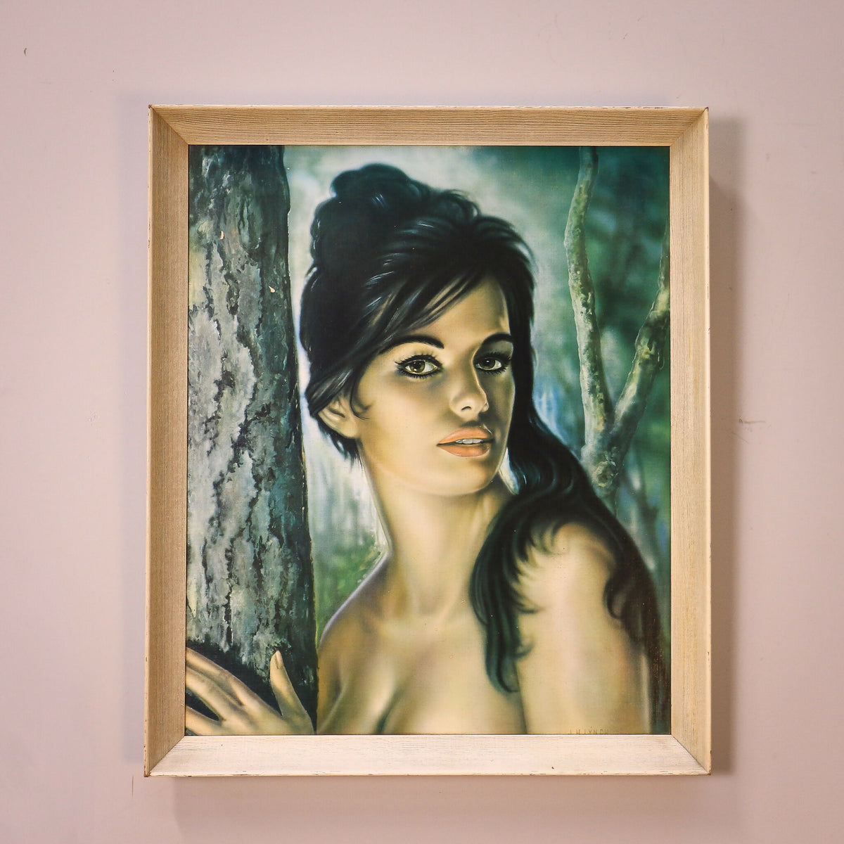Tina by Vladimir Tretchikoff 1960s Wall Picture Mid Century Original