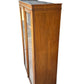 Vintage Victorian Mahogany Library Bookcase Display Cabinet